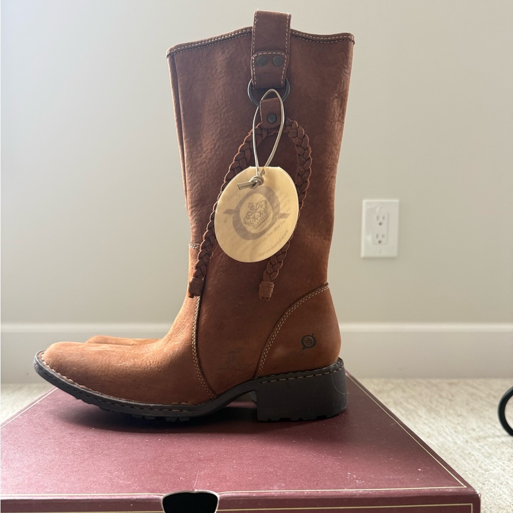 Born Brown Leather Boots